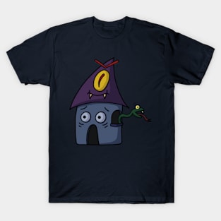 Adorable Cartoon hunted house T-Shirt